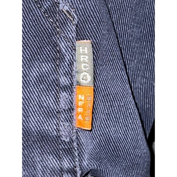 Rasco FR Navy Flame-Resistant Jacket Size L Industrial Workwear Carhartt Style - Picture 9 of 14
